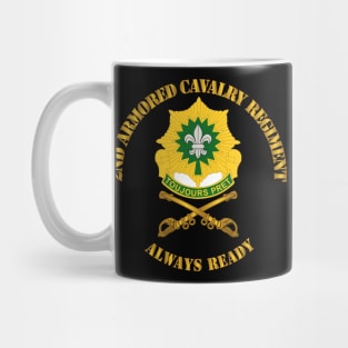 2nd Armored Cavalry Regiment DUI - Always Ready Mug